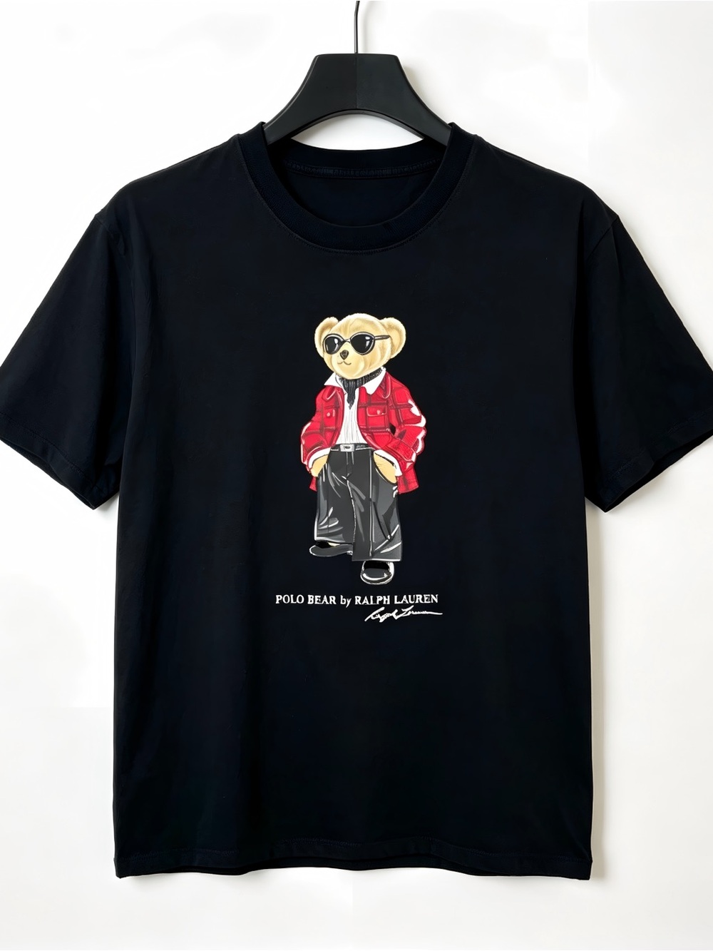 Polo Ralph Lauren Dressy Bear Print Womens Mens T-shirt Unisex